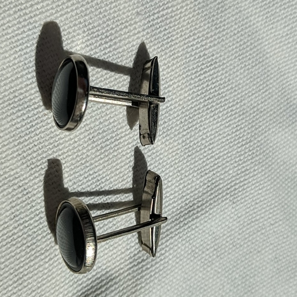 Vintage Men's Silver Cufflinks - Picture 6 of 8